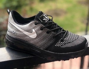 Tenis Airmax Gris Negro