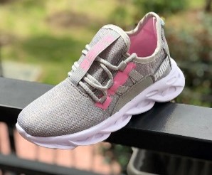 Tenis Puma Gris Rosa
