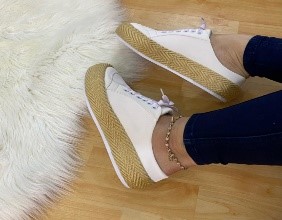 Tenis Blanco Zueco